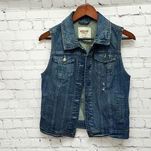 Mossimo Jean Vest Medium
